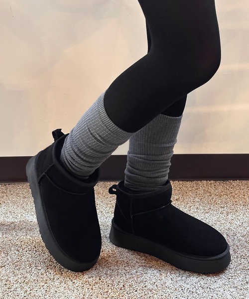 「by muni:r」 ショートブーツ LARGE キャメル レディース_画像5