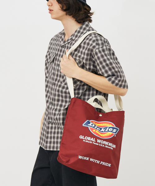 Dickies ショルダーバッグ 「DICKIES/ディッキーズ」LOGO PRINT