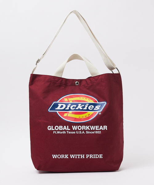 限定☆  ロゴプリント 2Way ショルダーバック Dickies ショルダーバッグ 「DICKIES/ディッキーズ」DK LOGO
