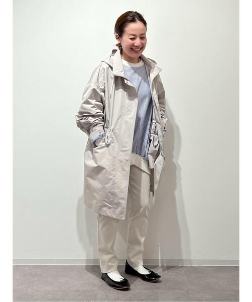 human woman（ヒューマンウーマン） コート MEDIUM グレー レディース