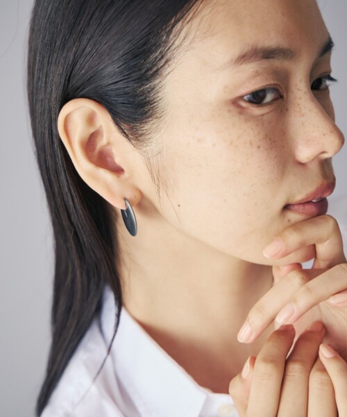 Jouete（ジュエッテ） ピアス 「コネクト」 フープピアス ディスク