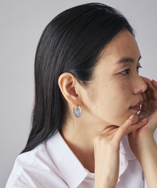 Jouete（ジュエッテ） ピアス 「コネクト」 フープピアス ディスク