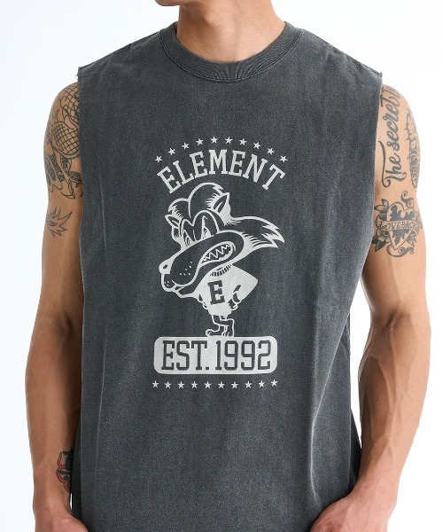 ELEMENT（エレメント） タンクトップ メンズ LION NO SLEEVE タンク