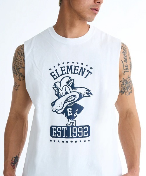 ELEMENT（エレメント） タンクトップ メンズ LION NO SLEEVE タンク