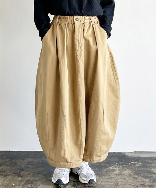 HARVESTY スカート / ハーベスティー CIRCUS SKIRT CHINO CLOTH