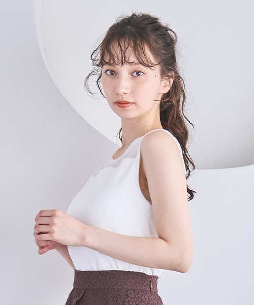 31 Sons de mode タンクトップ ノースリーブ 2025春夏新作