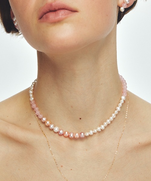 les bonbon（ルボンボン） ネックレス 「les bon bon」playfully pearl