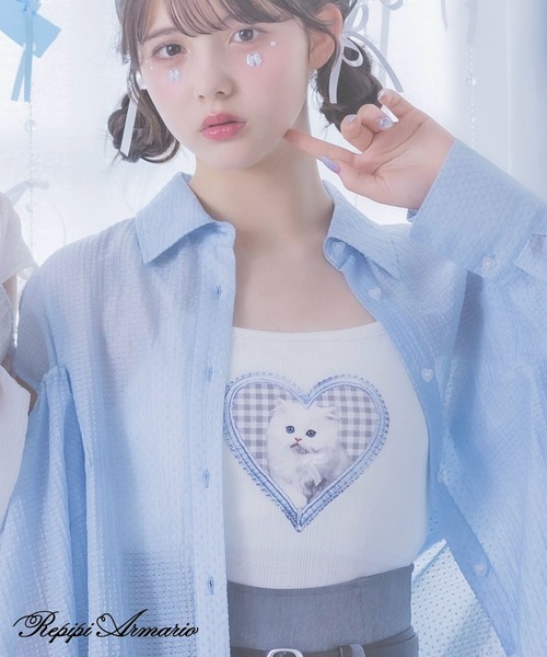 repipi armario（レピピアルマリオ） キャミソール 肌着 「girly line