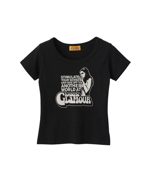 本日のみ値下げhystericgramour チビTシャツ HYSTERIC GLAMOUR tシャツ SMOKING GIRL チビTシャツ レディース