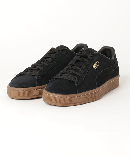 [PUMA] low cut спортивные туфли 24.5cm черный мужской 