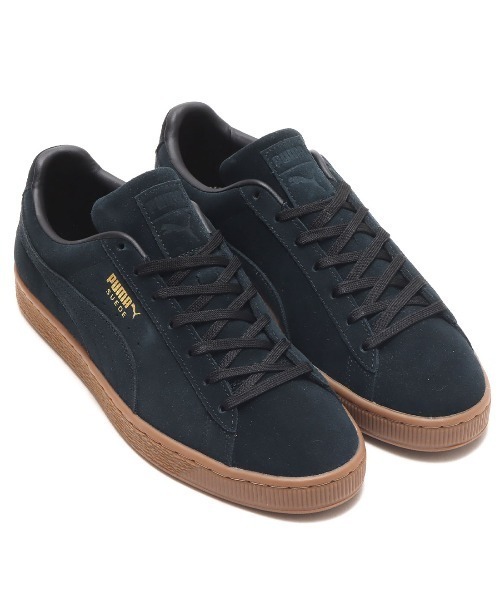 [PUMA] low cut спортивные туфли 24.5cm черный мужской 