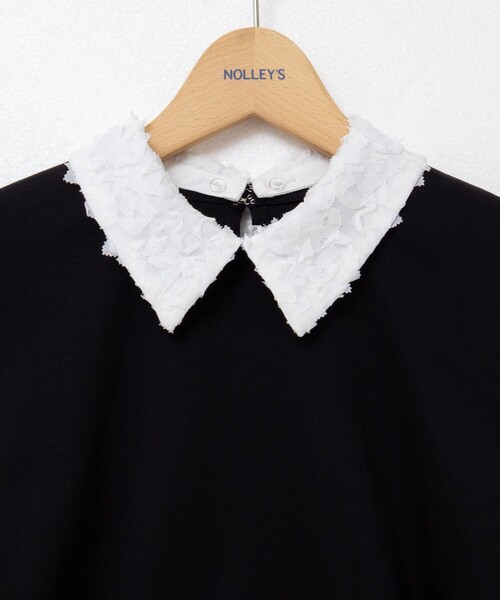 NOLLEY'S tシャツ 衿付きプルオーバーカットソー レディース