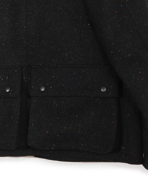 ブルゾン アウター 「50th Anniv . 菊池武夫」HARRIS TWEED COLOR NEP BLOUSON メンズの画像