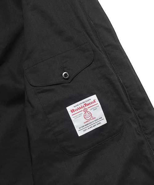ブルゾン アウター 「50th Anniv . 菊池武夫」HARRIS TWEED COLOR NEP BLOUSON メンズの画像