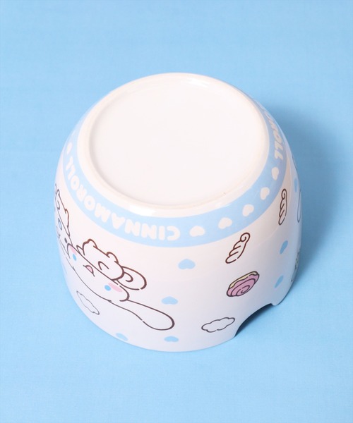 sanrio（サンリオ） 食器 (SK)「sanrio」陶器製 ボウル ＆ 竹箸 セット