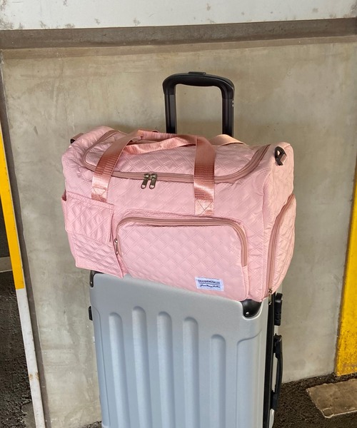 rire ボストンバッグ キルティングボストン型トラベルバッグ