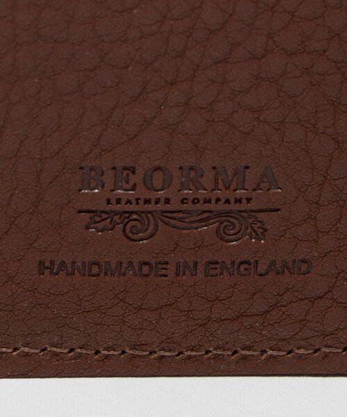 財布 「BEORMA LEATHER COMPANY」 S0002 3FOLD WALLET NATUR/ウォレット メンズの画像