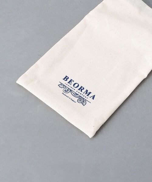 財布 「BEORMA LEATHER COMPANY」 S0002 3FOLD WALLET NATUR/ウォレット メンズの画像