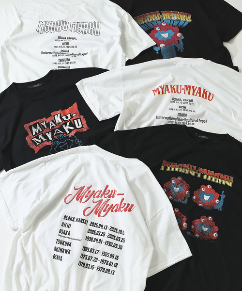 JOURNAL STANDARD relume tシャツ ミャクミャク × ハードロック