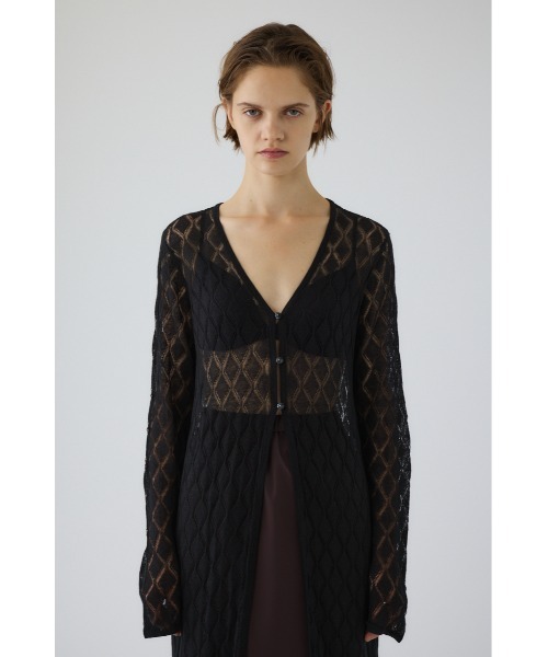 Kiaris vintage レースニットコート ニットガウン mame mame レース  