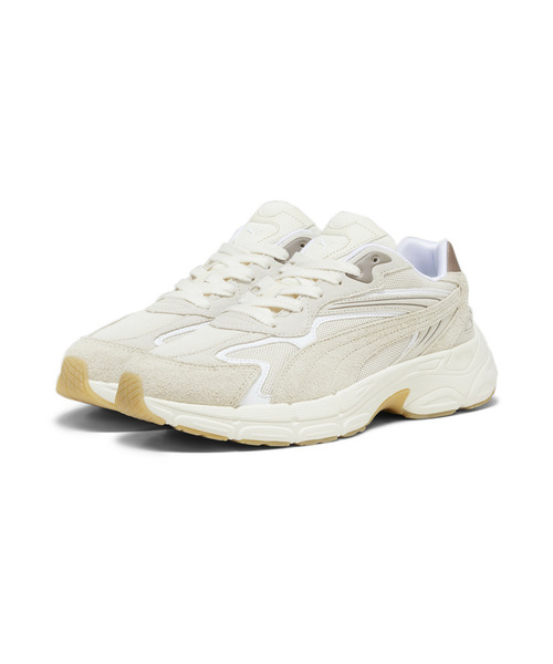 [PUMA] low cut спортивные туфли 23.5cm "теплый" белый мужской 