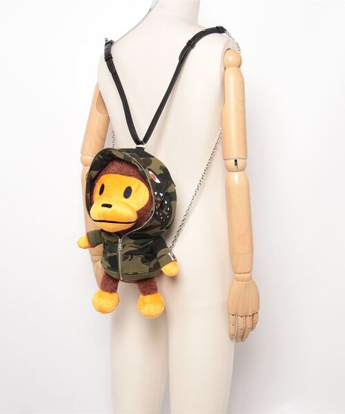 A BATHING APE 1ST CAMO デイパック／バックパック マイロ A BATHING APE デイバック リュック BABY MILO MINI BACKPACK #1