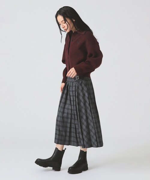 FRED PERRY カーディガン 「別注」FRED / Tipped Collar