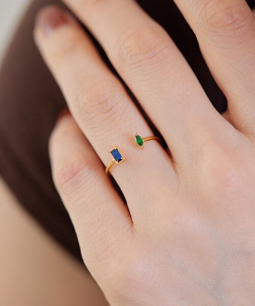 ear PAPILLONNER 指輪 リング 「金属アレルギー対応/ステンレス