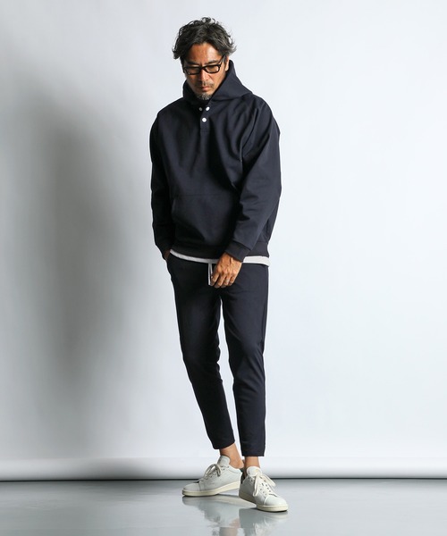 The DUFFER of ST.GEORGE パーカー 「AIR FLEX」SETUP HENLEY PO