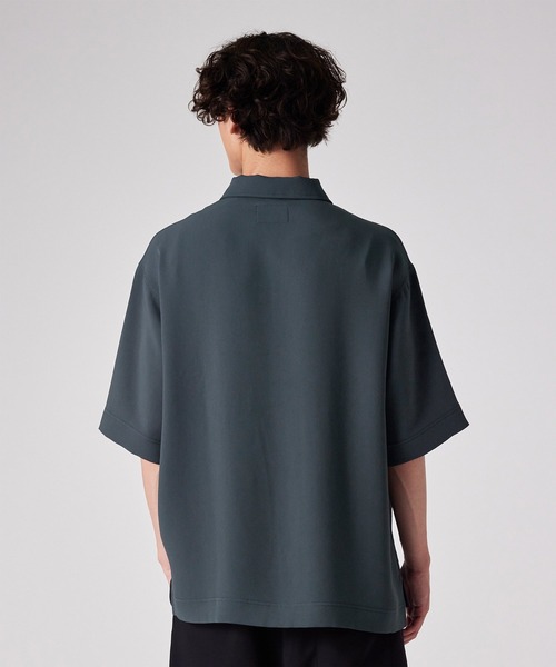 PS Paul Smith ポロシャツ ライトドライテクスチャー ハーフジップ
