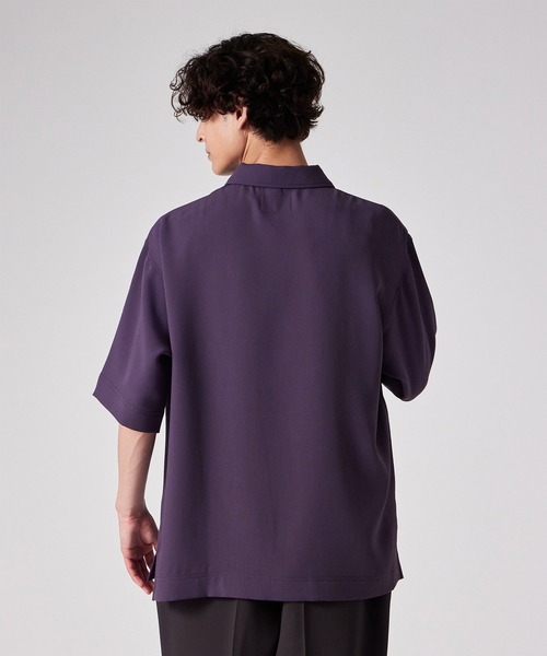 PS Paul Smith ポロシャツ ライトドライテクスチャー ハーフジップ