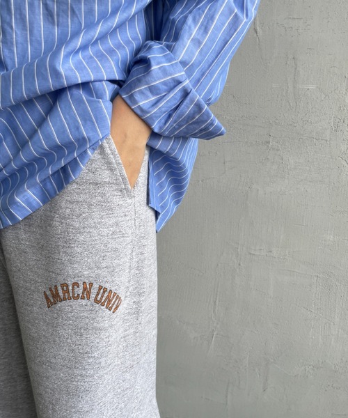 AMERICANA（アメリカーナ） スウェットパンツ ジャージ 別注 カレッジ