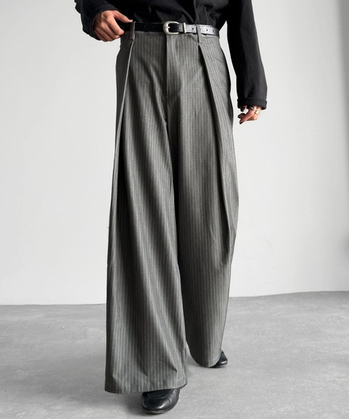 Classical Origin スラックス インタックワイドフレアスラックス／In
