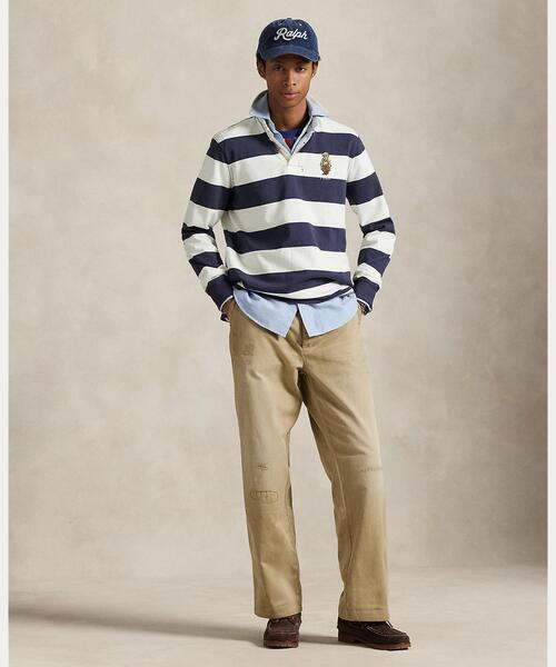 新品　Polo Ralph Lauren クラシックフィット ラガーシャツ L セール】 クラシック フィット ショートスリーブ ラグビー