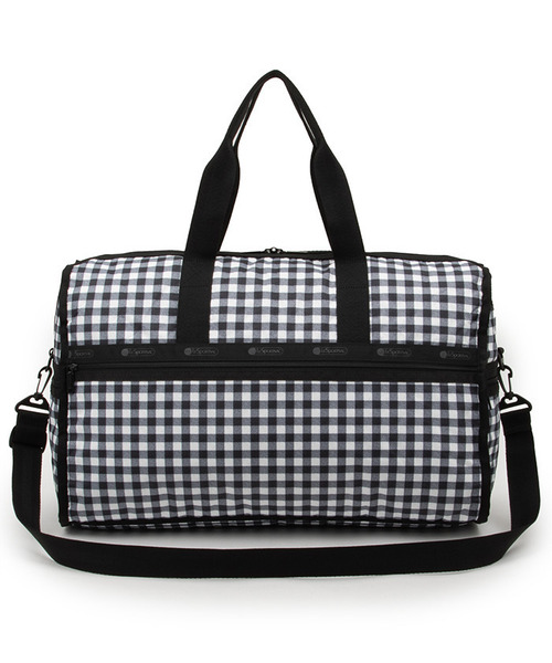 レスポートサック　ボストンバッグ　白黒ギンガムチェック LeSportsac（レスポートサック） ボストンバッグ DELUXE LG WEEKENDER