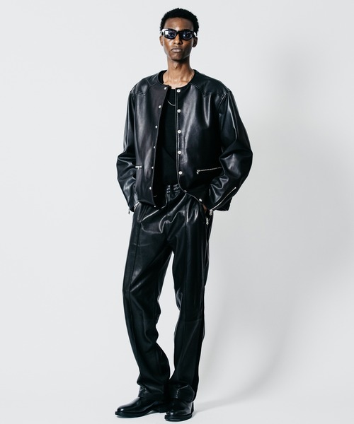ポンTHE CRIMIE LAMB LEATHER RIDERS C CRIMIE（クライミー） 革ジャン ライダース LAMB LEATHER RIDERS