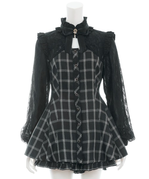 Secret Honey（シークレットハニー） セットアップ 袖レース＆ボレロ風