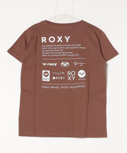 「ROXY」 半袖Tシャツ M ヘザーグレー レディース_画像2