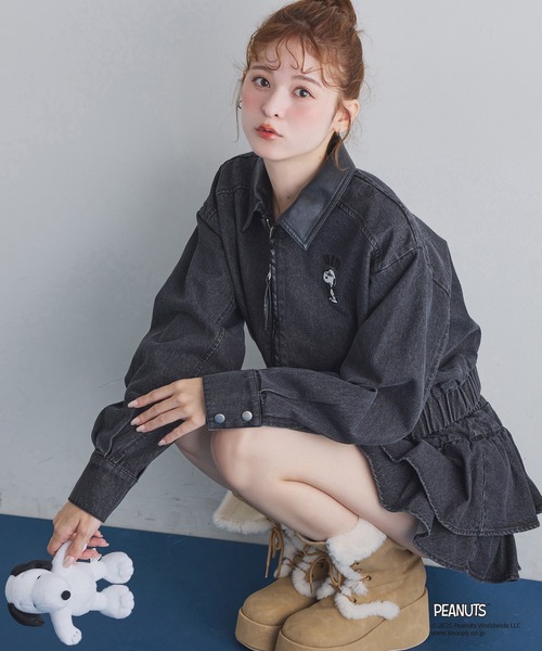 one after another NICE CLAUP ミリタリージャケット モッズコート