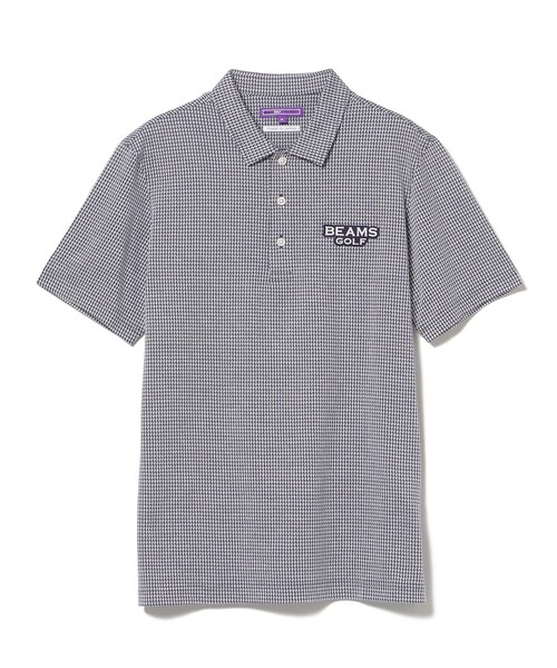 「BEAMS GOLF」 半袖シャツ S ホワイト メンズの画像