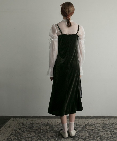 「BONLECILL noir」 コンビワンピース FREE ブラック レディース_画像5