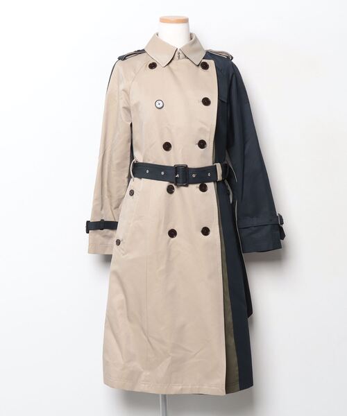 LOVELESS（ラブレス） トレンチコート 34 ネイビー レディース