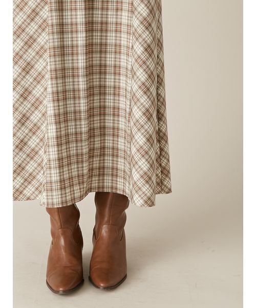 LILY BROWN（リリーブラウン） ワンピース アメスリチェックワンピース