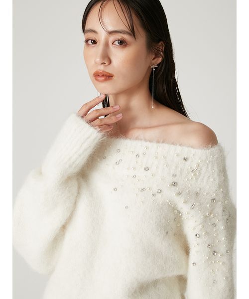 FRAY I.D（フレイ・アイディー） ニット セーター アルパカシャギー