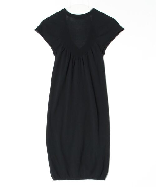 「CoSTUME NATIONAL」 半袖ワンピース X-SMALL ブラック レディース_画像2