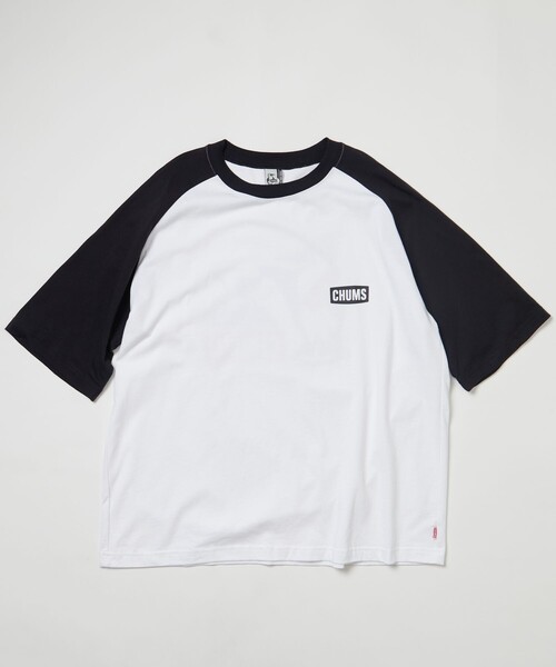 「CHUMS」 半袖Tシャツ LARGE ブラック メンズ_画像7