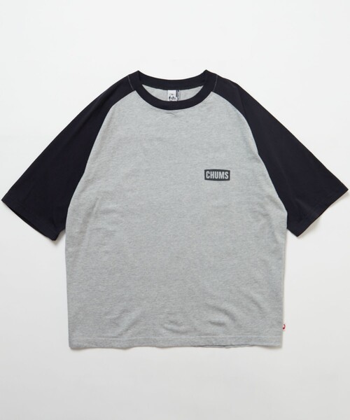 「CHUMS」 半袖Tシャツ LARGE ブラック メンズ_画像8