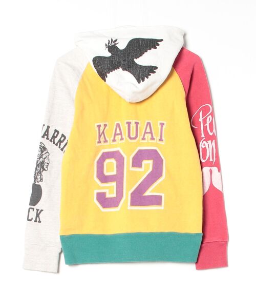 「AHCAHCUM.muchacha」 プルオーバーパーカー 1 グリーン レディース_画像2