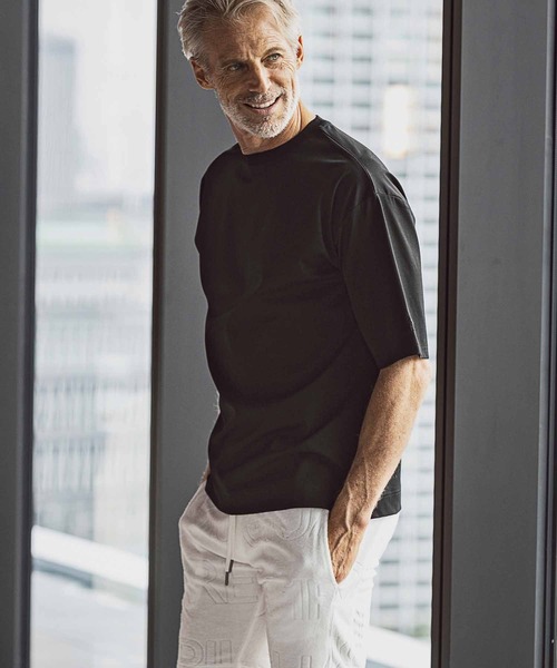 「1PIU1UGUALE3 RELAX 」 半袖Tシャツ X-LARGE ネイビー メンズ_画像8