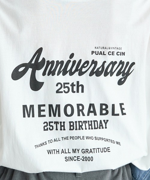 「PUAL CE CIN」 半袖Tシャツ FREE オフホワイト レディース_画像3